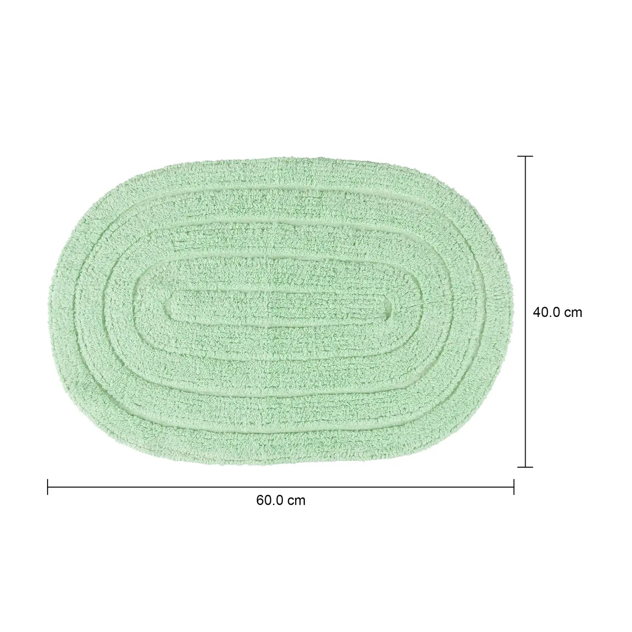 TAPETE 40 CM X 60 CM ALLEGRO - MENTA - Foto 6