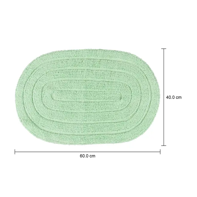 TAPETE 40 CM X 60 CM ALLEGRO - MENTA - Foto 6