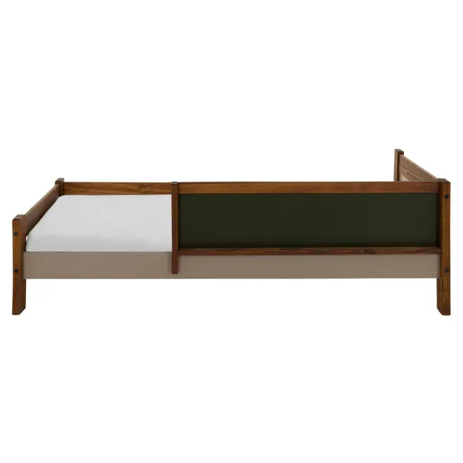 CAMA JÚNIOR 78 CM GARATUJA - CAMELO/MUSGO - Foto 2