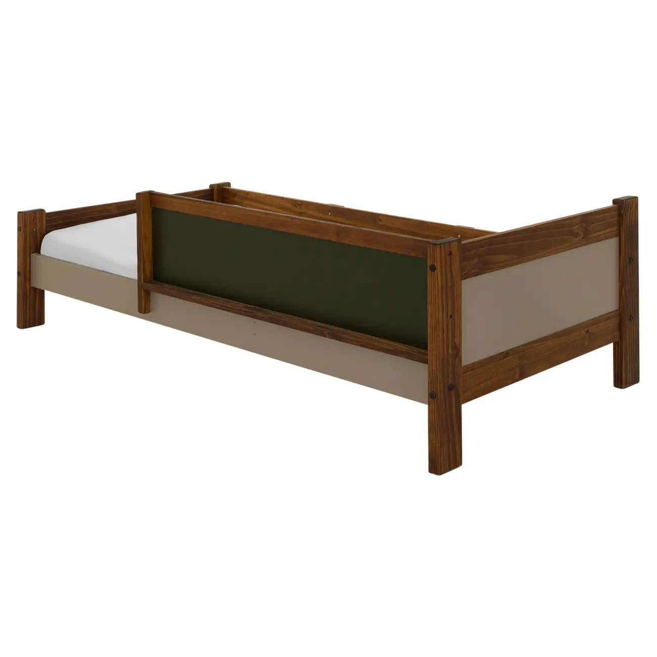 CAMA JÚNIOR 78 CM GARATUJA - CAMELO/MUSGO - Foto 3