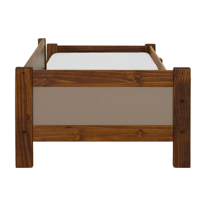 CAMA JÚNIOR 78 CM GARATUJA - CAMELO/MUSGO - Foto 4