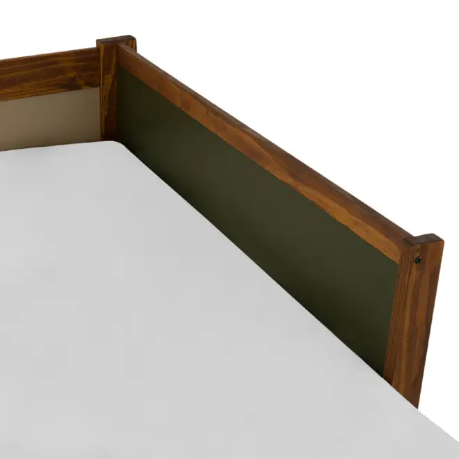 CAMA JÚNIOR 78 CM GARATUJA - CAMELO/MUSGO - Foto 7