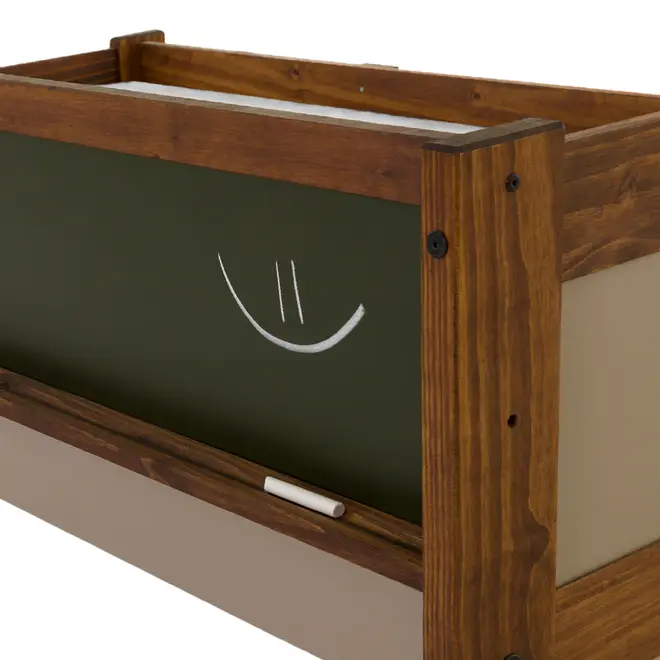 CAMA JÚNIOR 78 CM GARATUJA - CAMELO/MUSGO - Foto 8
