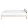 CAMA DE CASAL 1,38 M LIN - BEGE/NOZES - Foto 4