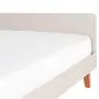 CAMA DE CASAL 1,38 M LIN - BEGE/NOZES - Foto 6