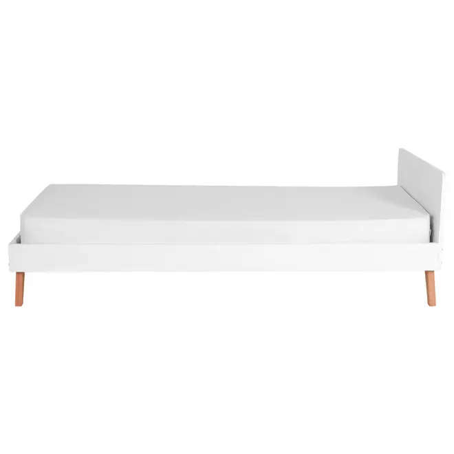 CAMA DE SOLTEIRO 88 CM LIN - BRANCO/NOZES - Foto 4