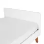 CAMA DE SOLTEIRO 88 CM LIN - BRANCO/NOZES - Foto 6