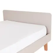 CAMA DE SOLTEIRO 88 CM LIN - BEGE/NOZES - Foto 6