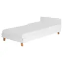 BRANCO/NOZES - CAMA JÚNIOR 78 CM LIN