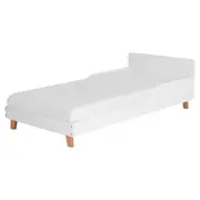 CAMA JÚNIOR 78 CM LIN - BRANCO/NOZES - Foto 1