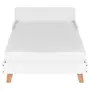CAMA JÚNIOR 78 CM LIN - BRANCO/NOZES - Foto 2