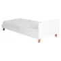 CAMA JÚNIOR 78 CM LIN - BRANCO/NOZES - Foto 3