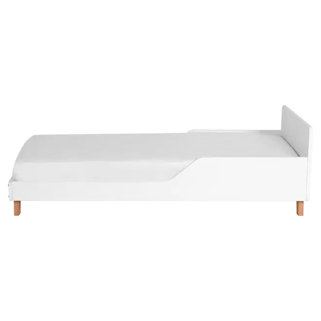 CAMA JÚNIOR 78 CM LIN - BRANCO/NOZES - Foto 4