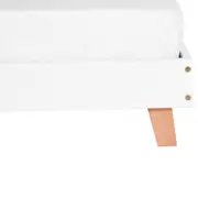 CAMA JÚNIOR 78 CM LIN - BRANCO/NOZES - Foto 5