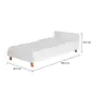 CAMA JÚNIOR 78 CM LIN - BRANCO/NOZES - Foto 7