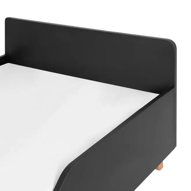 CAMA JÚNIOR 78 CM LIN - PRETO/NOZES - Foto 6