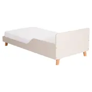 CAMA JÚNIOR 78 CM LIN - BEGE/NOZES - Foto 3