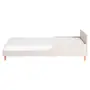 CAMA JÚNIOR 78 CM LIN - BEGE/NOZES - Foto 4