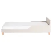 CAMA JÚNIOR 78 CM LIN - BEGE/NOZES - Foto 4