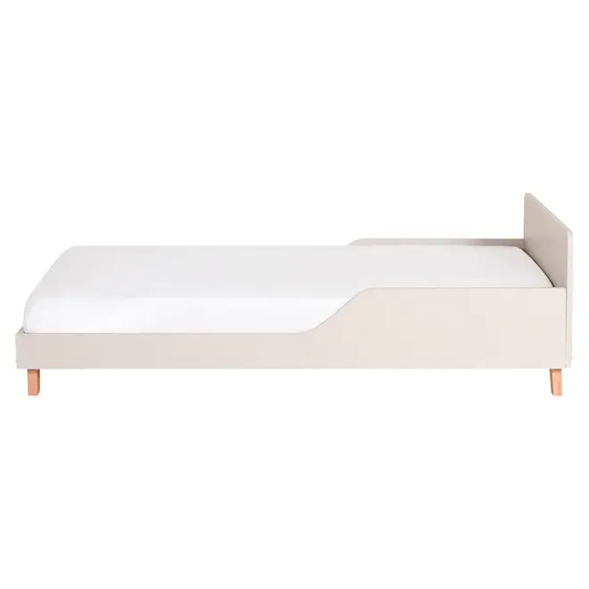 CAMA JÚNIOR 78 CM LIN - BEGE/NOZES - Foto 4