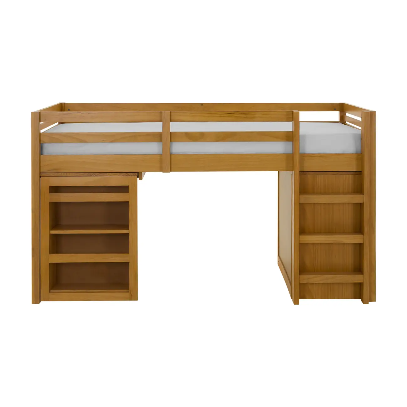 SISTEMA DE QUARTO INTEGRADO COM CÔMODA E ESCRIVANINHA TRILEGAL - AMÊNDOA - Foto 2