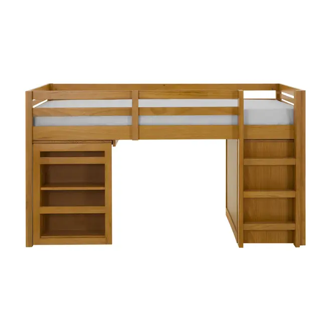 SISTEMA DE QUARTO INTEGRADO COM CÔMODA E ESCRIVANINHA TRILEGAL - AMÊNDOA - Foto 2