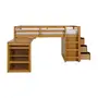 SISTEMA DE QUARTO INTEGRADO COM CÔMODA E ESCRIVANINHA TRILEGAL - AMÊNDOA - Foto 3