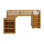 SISTEMA DE QUARTO INTEGRADO COM CÔMODA E ESCRIVANINHA TRILEGAL - AMÊNDOA - Foto 4