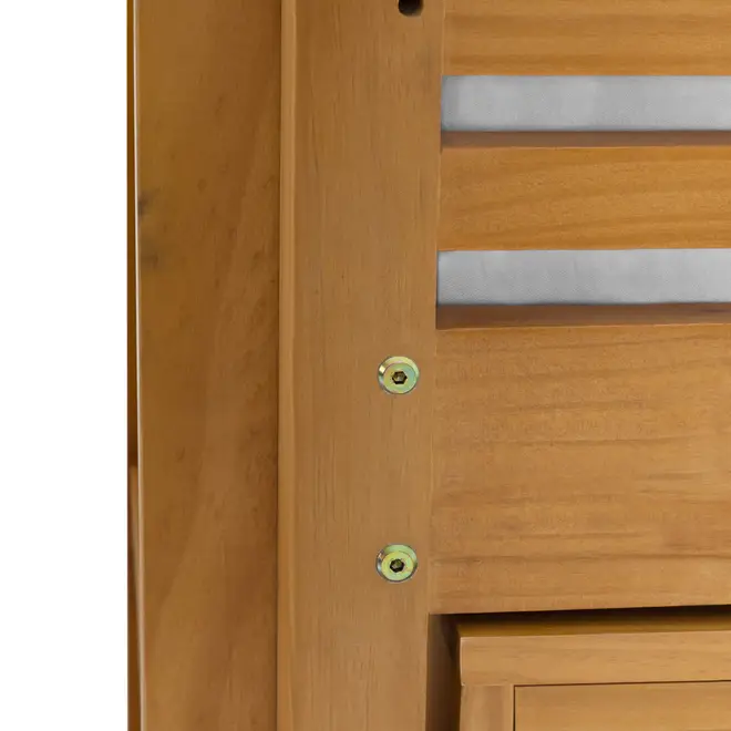 SISTEMA DE QUARTO INTEGRADO COM CÔMODA E ESCRIVANINHA TRILEGAL - AMÊNDOA - Foto 13