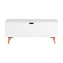 BRANCO/NOZES - BAÚ 1 M X 35 CM LIN