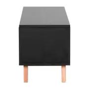 BAÚ 1 M X 35 CM LIN - PRETO/NOZES - Foto 4