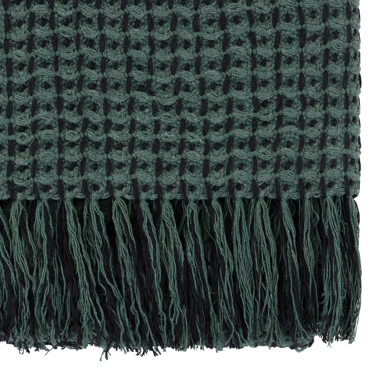 MANTA PARA SOFÁ 1,20 M X 1,60 M VICENZA - MUSGO/PRETO - Foto 2