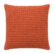 ALMOFADA 45 CM X 45 CM ALVEÁRIO - TERRACOTA - Foto 1