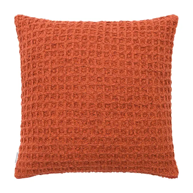 ALMOFADA 45 CM X 45 CM ALVEÁRIO - TERRACOTA - Foto 1