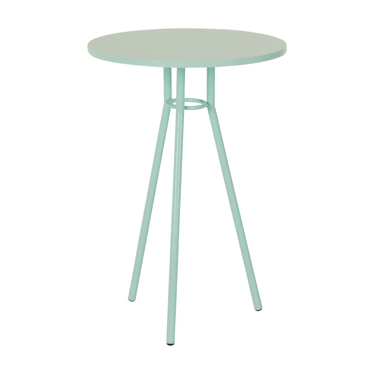 MESA LATERAL ALTA REDONDA 45 CM LEGS - SORBET MENTA/SORBET MENTA - Foto 2