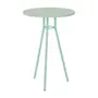 MESA LATERAL ALTA REDONDA 45 CM LEGS - SORBET MENTA/SORBET MENTA - Foto 2