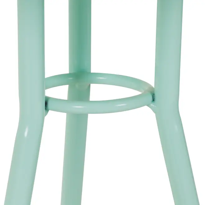 MESA LATERAL ALTA REDONDA 45 CM LEGS - SORBET MENTA/SORBET MENTA - Foto 4
