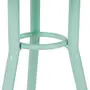 MESA LATERAL ALTA REDONDA 45 CM LEGS - SORBET MENTA/SORBET MENTA - Foto 4