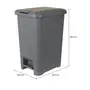 LIXEIRA COM PEDAL 30 L CLICK K - KONKRET - Foto 11