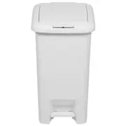 LIXEIRA COM PEDAL 30 L CLICK K - BRANCO - Foto 1