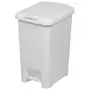 LIXEIRA COM PEDAL 30 L CLICK K - BRANCO - Foto 2