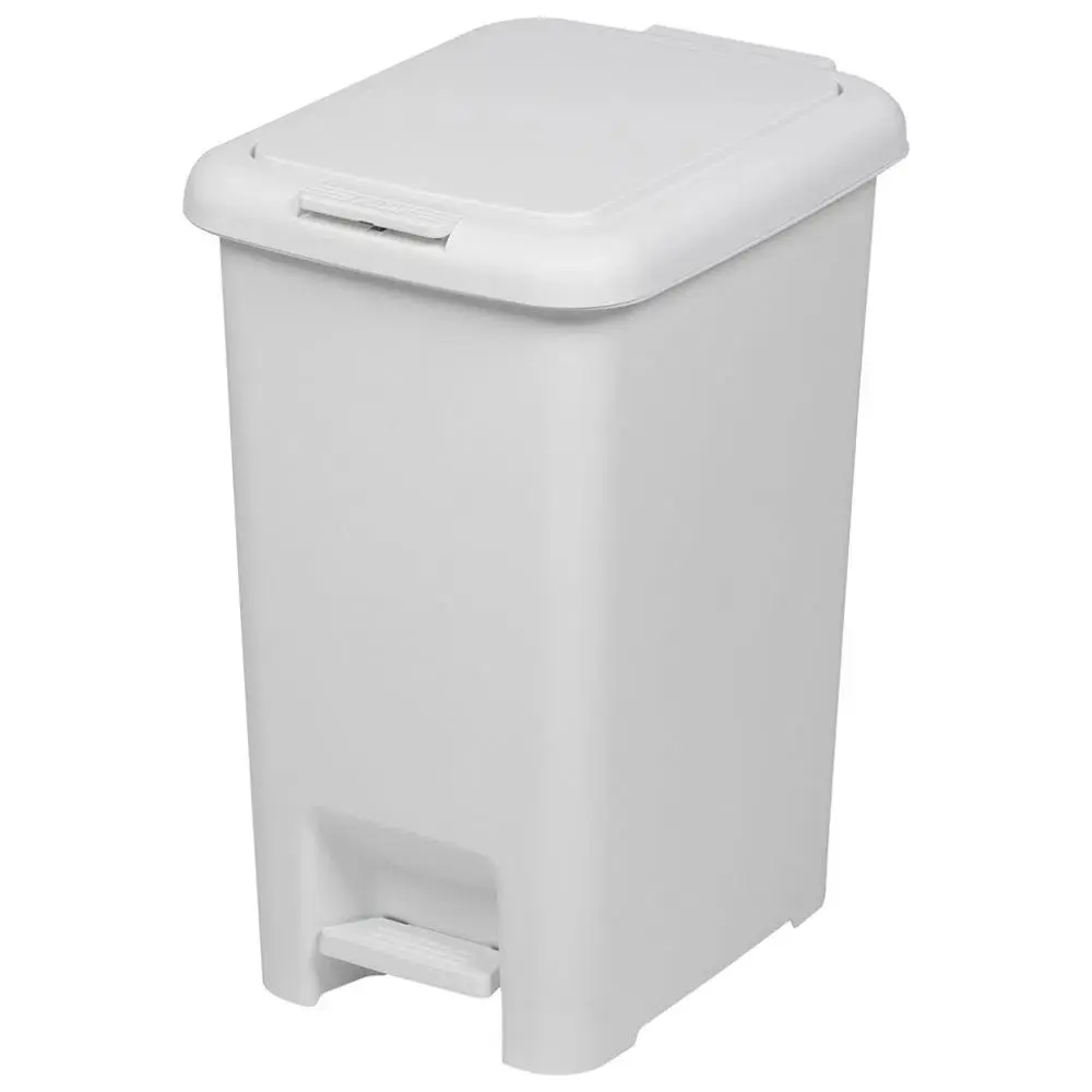 LIXEIRA COM PEDAL 30 L CLICK K - BRANCO - Foto 2