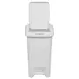 LIXEIRA COM PEDAL 30 L CLICK K - BRANCO - Foto 3
