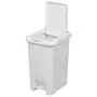 LIXEIRA COM PEDAL 30 L CLICK K - BRANCO - Foto 4
