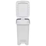 LIXEIRA COM PEDAL 30 L CLICK K - BRANCO - Foto 5