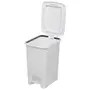 LIXEIRA COM PEDAL 30 L CLICK K - BRANCO - Foto 6