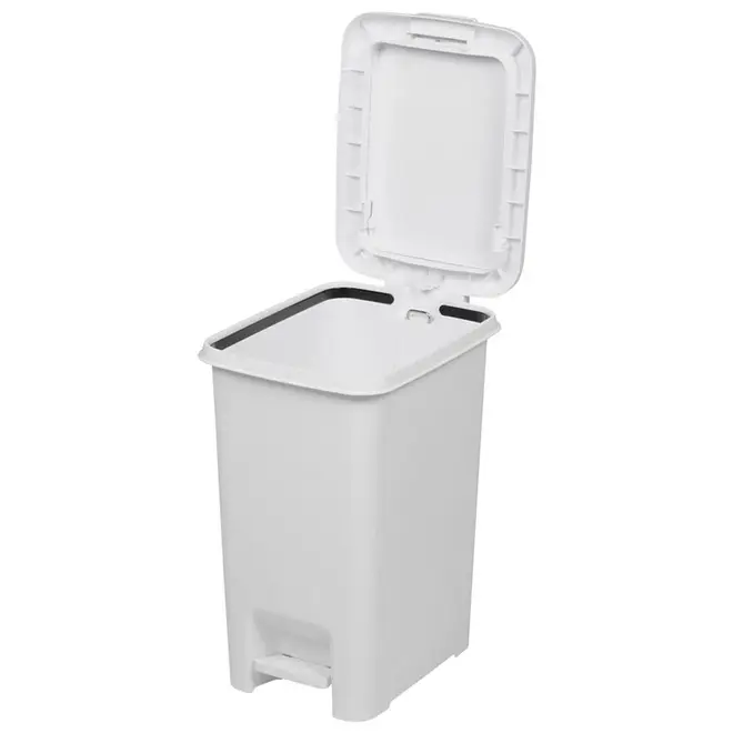 LIXEIRA COM PEDAL 30 L CLICK K - BRANCO - Foto 6