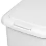 LIXEIRA COM PEDAL 30 L CLICK K - BRANCO - Foto 7