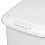 LIXEIRA COM PEDAL 30 L CLICK K - BRANCO - Foto 7