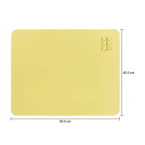 Imagem com medidas do produto MEMORY-BOARD 40 CM X 50 CM ATTRACT